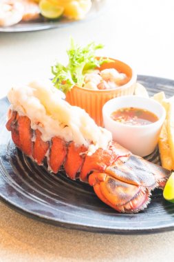 Istakoz biftek siyah plaka