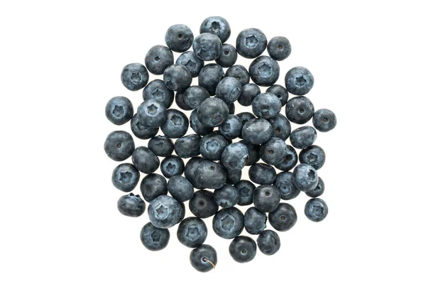 Grupp av blåbär frukt — Stockfoto