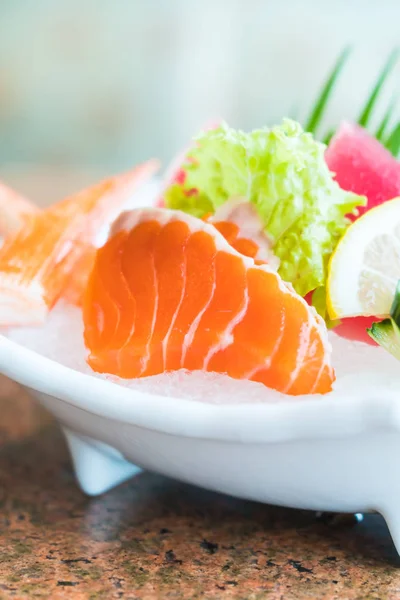 Raw and fresh sashimi — Stock Photo, Image