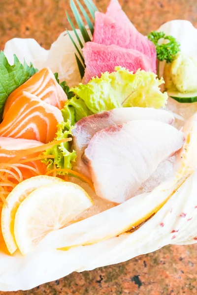 Sashimi crudo y fresco —  Fotos de Stock