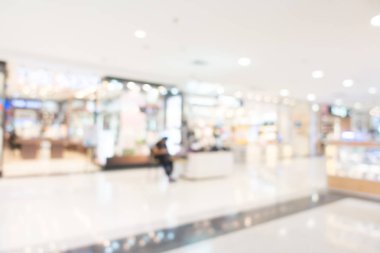 Soyut bulanıklık mağaza alışveriş merkezi ile