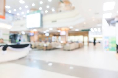 Soyut bulanıklık hastane ve klinik