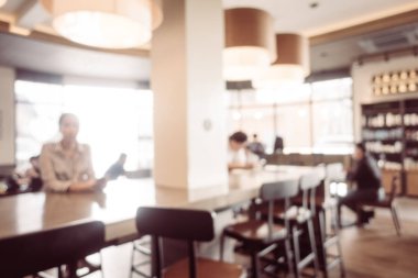 Bulanıklık kafe ve Restoran iç