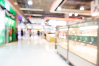 Soyut bulanık alışveriş merkezi