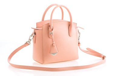 Güzel zarafet ve lüks moda pembe kadın çanta