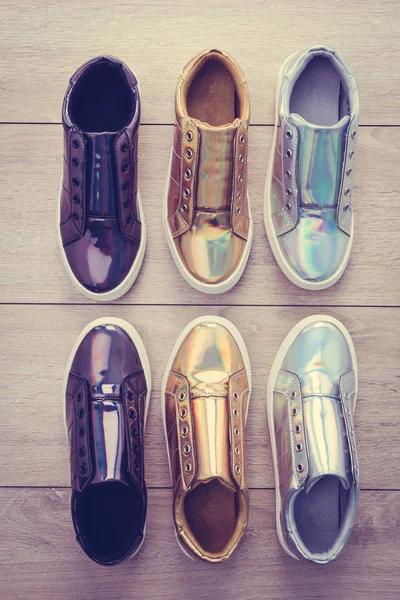 Mode schoenen en sneaker — Stockfoto