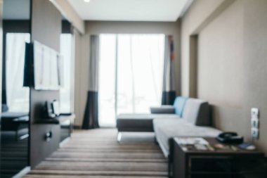 Soyut bulanıklık oturma odası