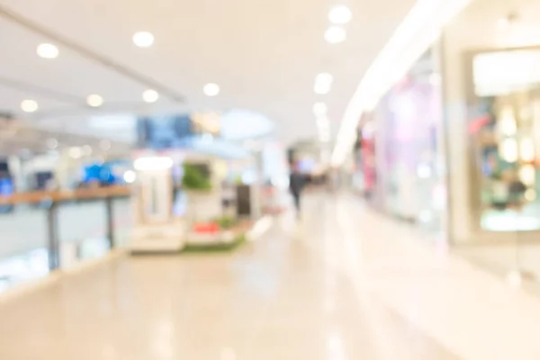 Centro comercial borrão — Fotografia de Stock