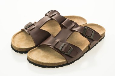 Erkek deri sandalet ve flop flip Ayakkabı