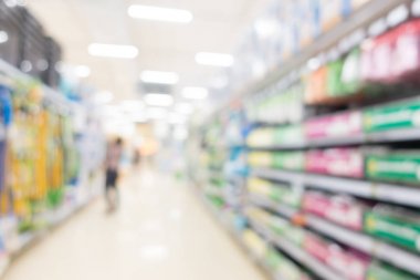 Soyut bulanık alışveriş merkezi