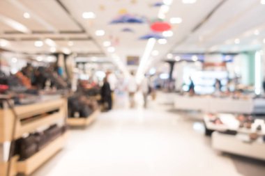 Soyut bulanık alışveriş merkezi