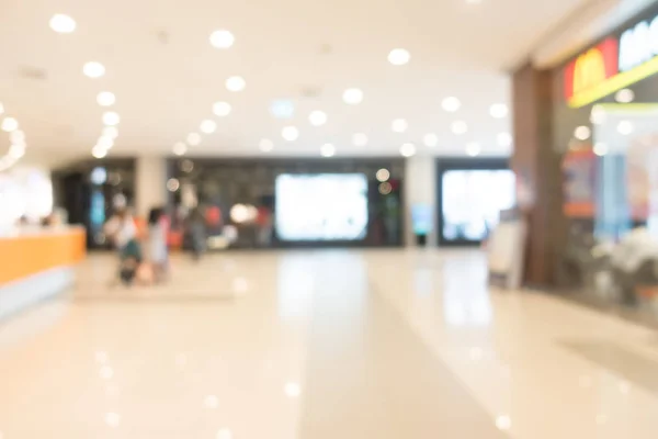 Centro comercial borrão — Fotografia de Stock