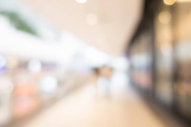 Soyut bulanıklık ve bokeh alışveriş ve perakende mağaza