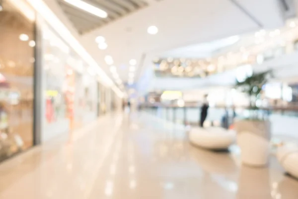 Centro comercial borrão — Fotografia de Stock