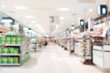 Soyut bulanıklık mağaza alışveriş merkezi ile