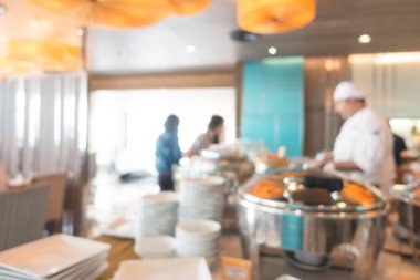 Soyut bulanıklık Restoran