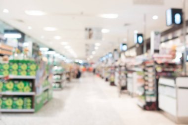 Soyut bulanıklık mağaza alışveriş merkezi ile