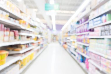 Soyut bulanık alışveriş merkezi