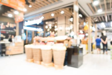 Soyut bulanık alışveriş merkezi