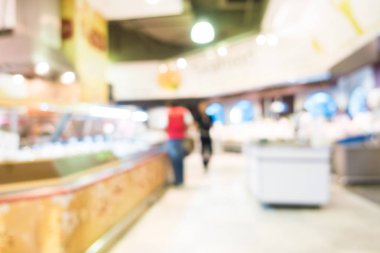 Soyut bulanık alışveriş merkezi