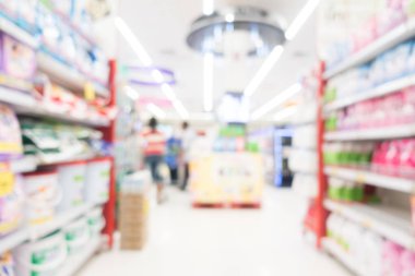 Soyut bulanık alışveriş merkezi