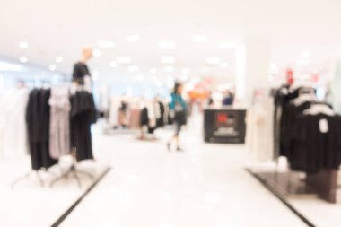 Soyut bulanıklık mağaza alışveriş merkezi ile