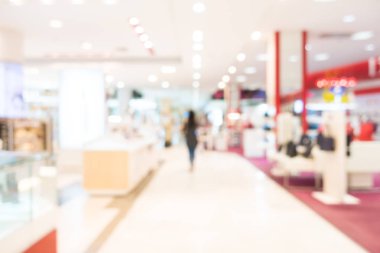 Soyut bulanık alışveriş merkezi