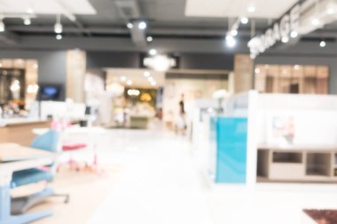 Soyut Mobilya Mağazaları bulanıklık ve iç depolamak