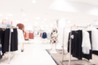 Soyut bulanıklık mağaza alışveriş merkezi ile