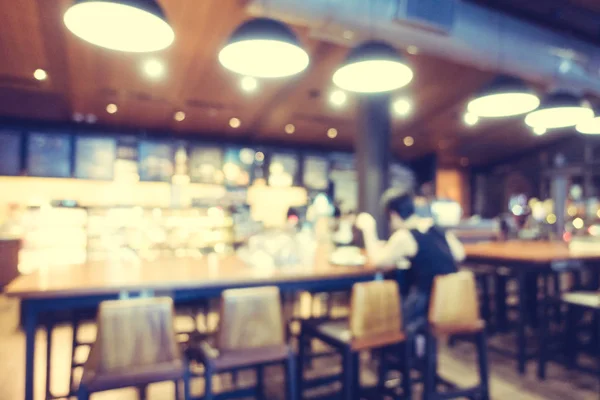 Abstrato borrão café e restaurante — Fotografia de Stock