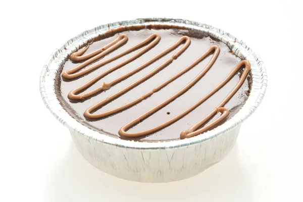 Chokladpudding tårta — Stockfoto