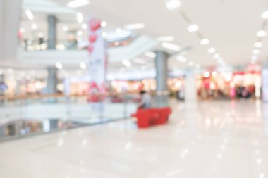 Soyut bulanık alışveriş merkezi