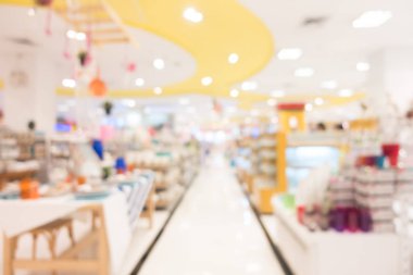 Soyut bulanık alışveriş merkezi