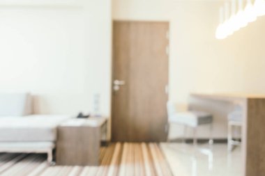 Soyut bulanıklık oturma odası