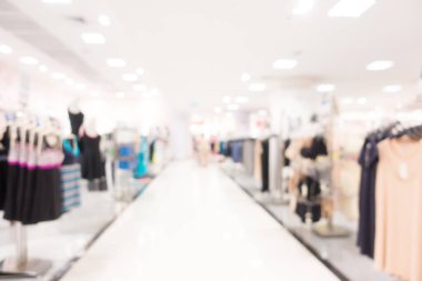 Soyut bulanıklık mağaza alışveriş merkezi ile