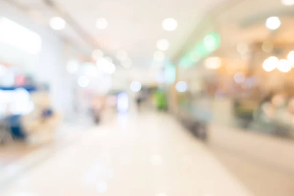 Centro comercial borrão — Fotografia de Stock