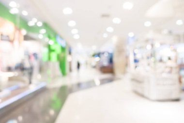 Soyut bulanık alışveriş merkezi