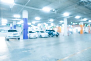 Bulanıklık araba park alışveriş merkezi