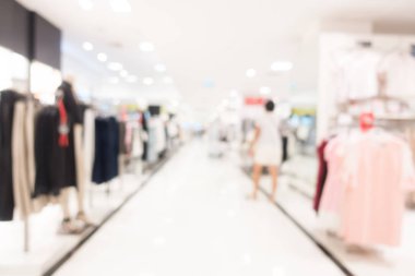 Soyut bulanıklık mağaza alışveriş merkezi ile