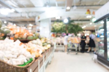 Soyut bulanıklık mağaza alışveriş merkezi ile