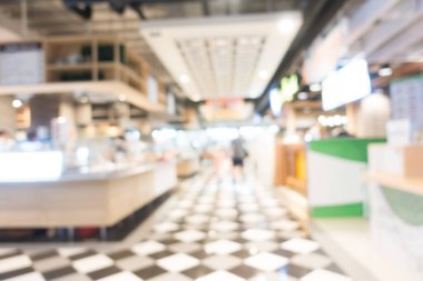 Soyut bulanık alışveriş merkezi