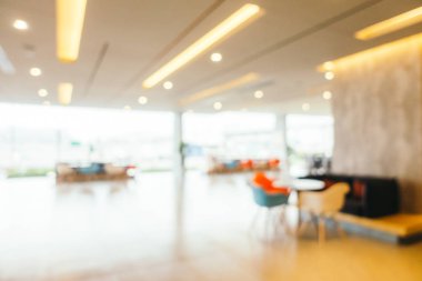 Soyut bulanıklık güzel ve lüks otel lobi iç