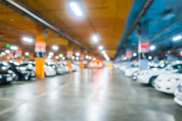 Abstract vervagen auto parkeerplaats — Stockfoto