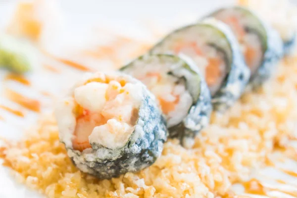 Tempura Sushi Maki — Stockfoto