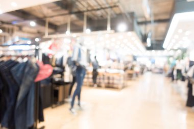 Soyut bulanık alışveriş merkezi