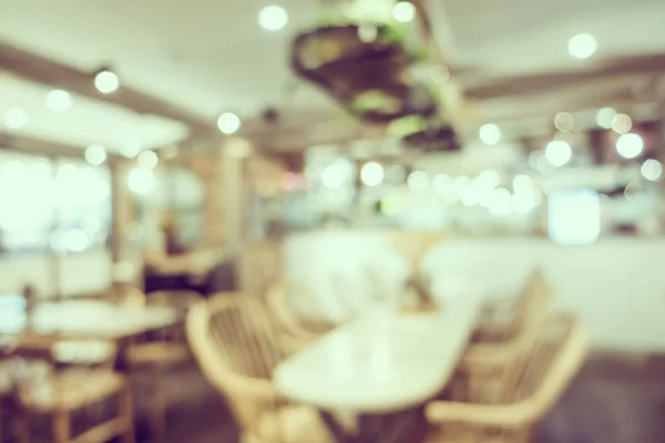 Café et restaurant abstrait flou — Photo