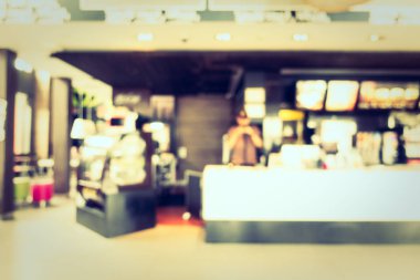 Soyut bulanıklık ve bokeh kafe ve Restoran