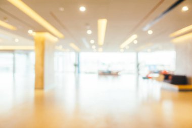 Soyut bulanıklık güzel ve lüks otel lobi iç