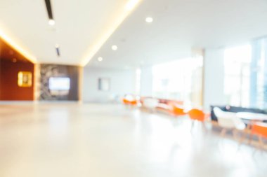 Soyut bulanıklık güzel ve lüks otel lobi iç