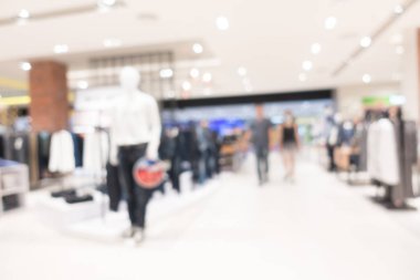 Soyut bulanık alışveriş merkezi